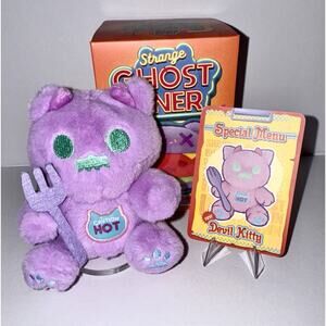 ShinWoo Ghost Diner Series Confirmed BlindBox Pasta Devil Plush Blind Box Charm